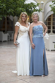 Valerie Perez und Annette Zierer Sheba Medical Center Summer Night Charity Gala im Hotel Hermitage Monte Carlo am 26.07.2018 Foto: BrauerPhotos / G.Nitschke 